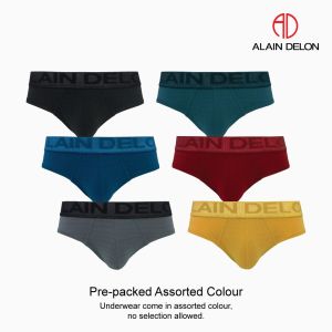 Alain Delon (3 Pcs) Mens Microfiber Spandex Mini Underwear Cooling Soft Comfort - AD73149