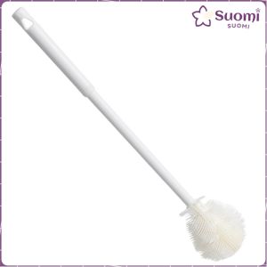 Suomi Silicone Cleaning Cup Brush 360° Easy to Clean Long Handle Jar Brush