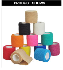 Preferred Elastic Wristband Tape Self-adhesive First Aid Wrap Sport Fitness Strapping Pain Knee Hand Ankle Wrap Sport Lutut Tape