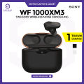 TWS SONY WF 1000XM3 WIRELESS NOISE CANCELLING HEADPHONE GARANSI RESMI. 
