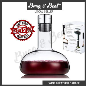 【B&B】WINE BREATHER CARAFE deluxe wine decanter waterfall decanter winebreather stylish 【 BRAG & BEAT 】