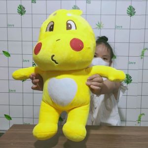 GẤU BÔNG QOOBEE THÚ BÔNG STICKER KHỦNG LONG NHIỀU BIỂU CẢM DỄ THƯƠNG CHO BÉ
