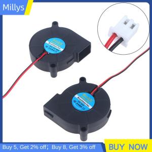 Millys 5015 5V 12V 24V Sleeve Bearing Brushless For Reprap Prusa I3 DC Cooling Fan Turbo Fan 5015S 3D Printer Parts Fan