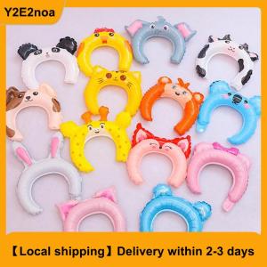 【Local shipping】 20Pcs Cute Headband Foil Balloon Animal Balloon Childrens Toys Party Decor