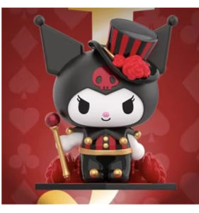 Melody kuromi Poker Kingdom Figure Sanrio Mystery Box kuromi Ornaments Decoration Cute Birthday Gifts