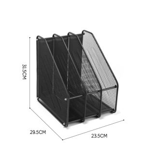 MOMO [Back to School 2026] 2 3 4 Layer Metal Mesh File Rack School Supplies Office Supplies Desktop Storage Organization Large Capacity Sturdy Matibay Document Holder Magazine Organizer Ready Stock Manila COD Sulit Mura New