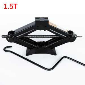 1.5T 2.5T Car Jack Scissor Jack Manual Lift Jack Car Repair Tool Car Scissor Jack Car Hand Tool Jack Wrench Set Heavy Duty Scissor Jack Car Lift Jack Tool Labor-Saving Repair & Tire Replacement Tool