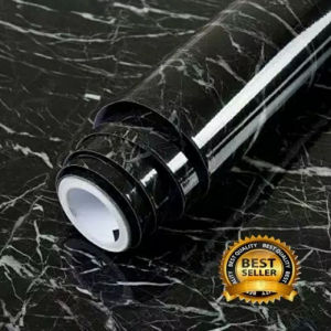 stiker marmer marble glossy Tebal meja kayu kaca lemari Anti air minyak dan panas