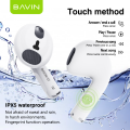 BAVIN BA37 TWS Wireless Bluetooth Earphone Wireless Charging HiFi Stereo Sound Earbuds Touch Control. 