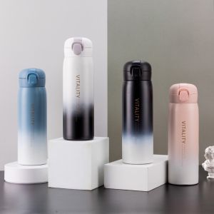 380ml / 750ml CMSH Thermal Flask Tumblers Water Bottle Double Wall Vacuum Insulated Stainless Steel Travel Mug