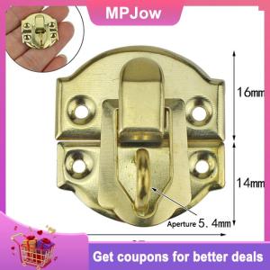 【MPJow】 10Pcs 27x30MM Vintage Iron Lock Catch for Jewelry Box Suitcase Clip Hardware