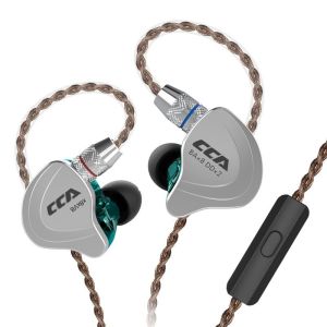 Tai nghe in-ear HIFI CCA C10 mười driver hybrid bass mạnh chơi game âm thanh trung thực