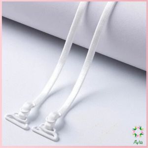 Ayla 1คู่ ชุดชั้นใน สายรัดบรา สายรัดไหล่ 0.5 ซม. กว้าง ยืดหยุ่น ปรับได้ ไขว้ สบาย กันลื่น bra strap