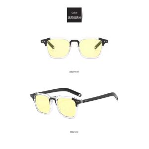 (KM70)Kacamata Hitam Optik Anti Sunglass Kacamata Fashion Kacamata Pria Wanita Dengan Sunglasses