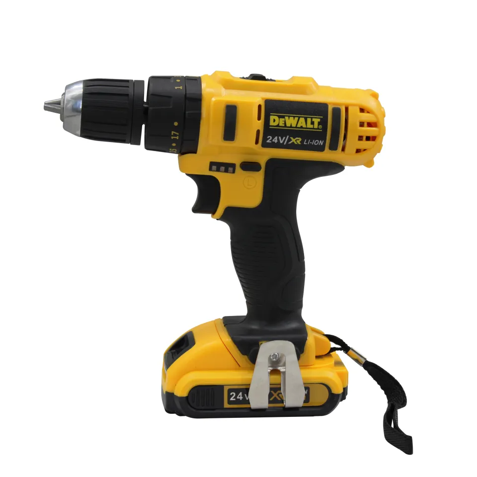 DeWALT 24V Li-Ion Cordless Hammer Drill Tools Set Lazada Lazada PH