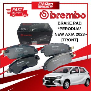 BREMBO PERODUA NEW AXIA 2023~ FRONT FW BRAKE PAD ORGINAL