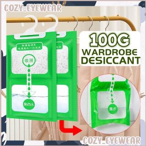 100g Indoor Closet Wardrobe Desiccant Hanging Dehumidifier Bag Anti Mold Moisture Absorber Mildew Deodorizing Dryer