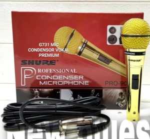 G731 MIC KABEL VOKAL VOCAL CONDENSOR PREMIUM CABLE WIRE MIX MIK MIKROPON MIKROPHONE SOUND BEST MICR
