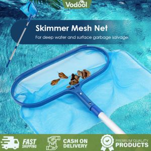 [VSC] Swimming Pool Skimmer Net Ponds Cleaning Debris Tools Ponds Cleaning Leaf Tools Pond Removal Cleaning Leaf Rake Ponds Cleaning Debris Tools
