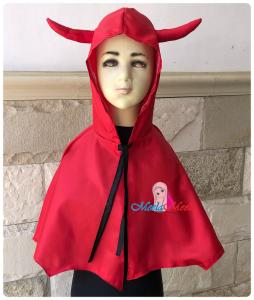 Jubah Devil Kostum Haloween Anak Pumpkin Kids Costume Halloween Lucu / Special Halloween Collection