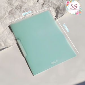 โฟลเดอร์แฟ้ม A4 แฟ้ม PP แบบพกพาหมุน Rod หลวม Leaf ที่หนีบกระดาษ อุปกรณ์สํานักงาน โรงเรียน