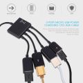 Cáp OTG Type C ra 3 cổng Usb - Cáp OTG Type C Hub OTG hỗ trợ sạc nguồn cho Điện thoại, Máy tính bảng - Hub OTG cổng Type C cho điện thoại thông minh - Cable OTG HUB Type C 3 đầu USB - Cáp OTG Type-C ra 3 cổng USB Hub OTG Type-C. 
