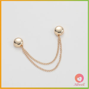 AW หัวเข็มขัดเข็มกลัดโซ่ การตรึงขากางเกงดูดแม่เหล็ก ไม่ตอกตะปูแบบถอดได้ Magnetic buckle