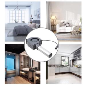 Cao luồng không khí 12V Blower tốc độ có thể điều chỉnh fan hâm mộ 5500 vòng/phút với 9cm kim loại ống cho bếp BBQ làm mát thông gió