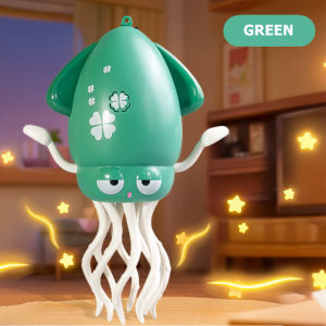 Con Mực Nhảy Múa Có Nhạc Đèn Cảm Biến