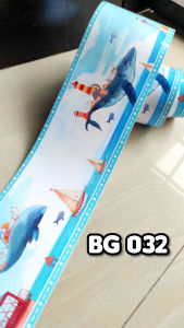 Wallpaper Sticker Border List Tembok Lantai GLOSSY MOTIF ANAK BG-028 uk.10cmx10m vincess shop