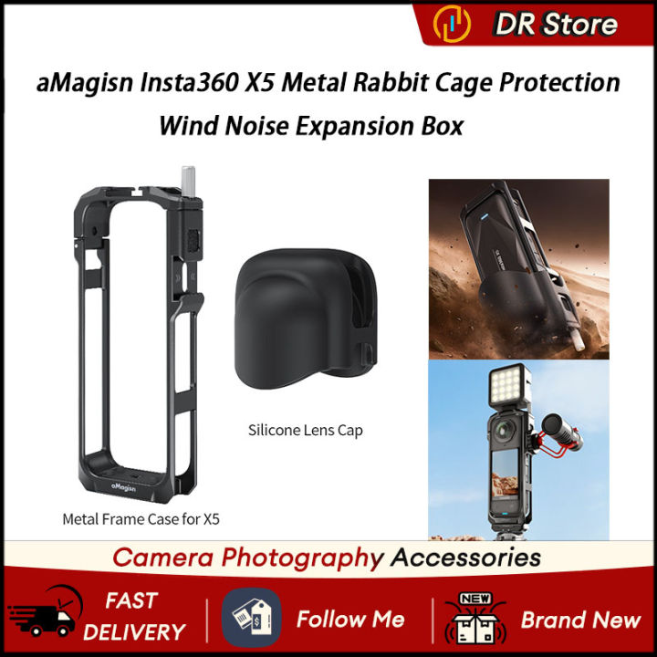Expand your Insta360 X4 Action Camera with Rabbit Cage Bracket main image 1