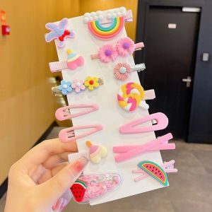 TS - 14PCS/SET Jepitan Rambut Anak Perempuan Korea