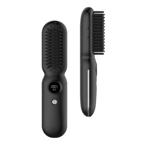 COOKSTON Hair Comb 2in1 Portable With Plasma - Sisir Catok Rambut Portable dengan Teknologi Plasma