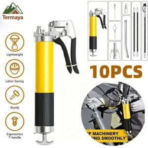 Termaya Grease Tool Kit 400Cc High Pressure Manual Pistol Oiler Set Heavy Duty Pam Minyak Kereta