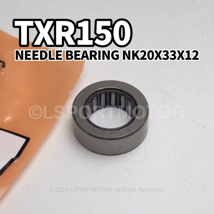 SUZUKI TXR150 NEEDLE BEARING NK20X33X12 TXR-150 TXR 150 BERENG