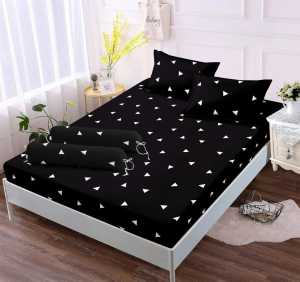 SPREI HOMEMADE MOTIF BUNGA ABSTRAK FREE SARUNG BANTAL SARUNG GULING TINGGI 10CM BAHAN HALUS ADEM