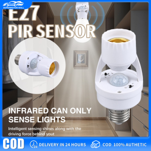 SaiDeng E27 LED Lamp Bulb Holder Light Socket Switch Infrared PIR Motion Sensor