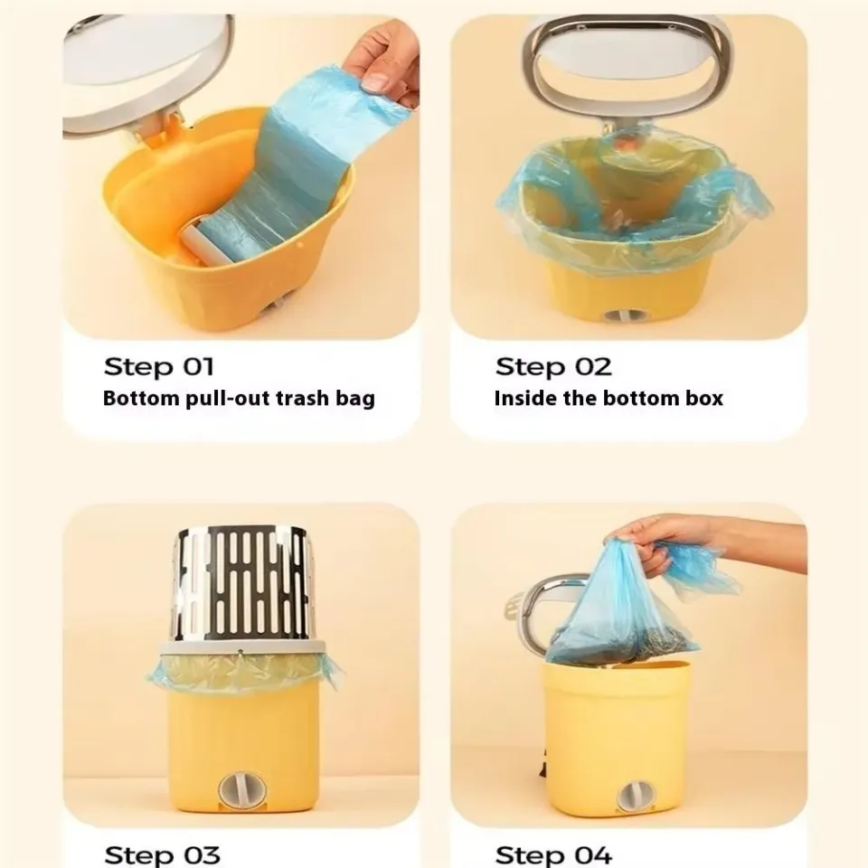 Stainless Steel Cat Litter Shovel with Trash Can Large Capacity