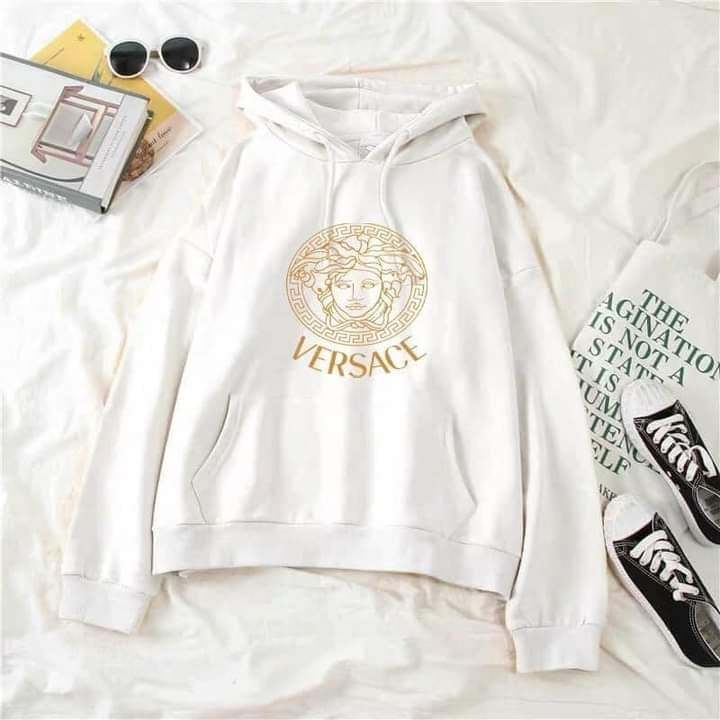 White on sale versace sweatshirt