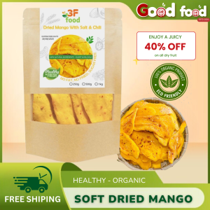 Dried Mango With Salt And Chili Exported Goods Delicious Sour And Spicy (No Fiber)