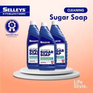 Selleys Sugar Soap Liquid 750 ml | Concentrated Up To 30l | Heavy Duty Grease & Grime Cleaner