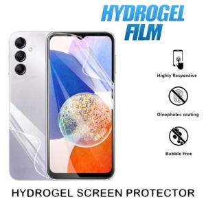 SAMSUNG A56 5G A36 5G A26 5G A06 5G A06 A16 A16 5G A35 5G A55 5G A15 4G A15 5G A25 5G HYDROGEL FULLSET DEPAN BELAKANG ANTI GORES JELLY - Clear FRONT AND BACK SCREEN PROTECT LAYAR BELAKANG