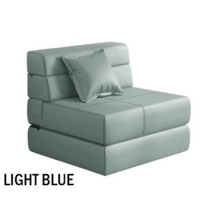【Tech Cloth】PU Thick Foldable Sofabed / Foldable Sofa / Foldable Mattress/Lazy/Folding/Bed/Fireheart
