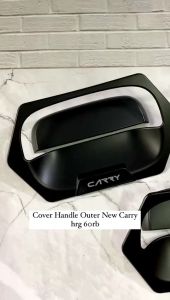 Cover Handle Outer Pelindung Pintu New Carry Pick Up Hitam doff
