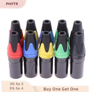 PHYTR HOT 1Set 3 Pin XLR Female Jack + Male Plug Professional 3 Pole XLR Socket Plug Microphone Connector Microphone Plug