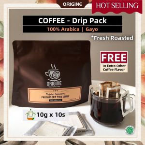 ORIGINE Arabica Specialty Ground Coffee Gayo Freshly Roasted Arabika Kopi Serbuk Kopi Coffee Powder 250g 咖啡研磨咖啡粉