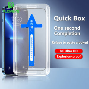 FLOVEME 9D Tempered Glass Full Cover Phone Screen Protector Film Dustproof For iphone 15 14 13 12 11 Pro Max 15 14 Plus Aids Install Kit Privacy Anti-peeping Screen Film Protector For iphone X XR XS Max