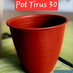 GROSIR 1 LUSIN Pot Tirus 30 / Pot Tanaman / Pot Bunga / Pot Bunga Plastik / Pot Bunga Murah / Pot Cantik