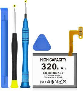 SHENMZ 320mAh EB-BR880ABY Samsung Galaxy Watch 4 Classic SM-R880 SM-R885 (42mm)/Galaxy Watch 4 SM-R860 SM-R865 (40mm) with Repair Tool Kits