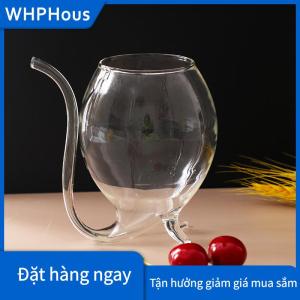 WHPHous Rượu Whisky thủy tinh chịu nhiệt mút nước trái cây sữa uống ống rơm Cốc Sáng Tạo ly rượu thủy tinh chất lượng cao cốc thủy tinh